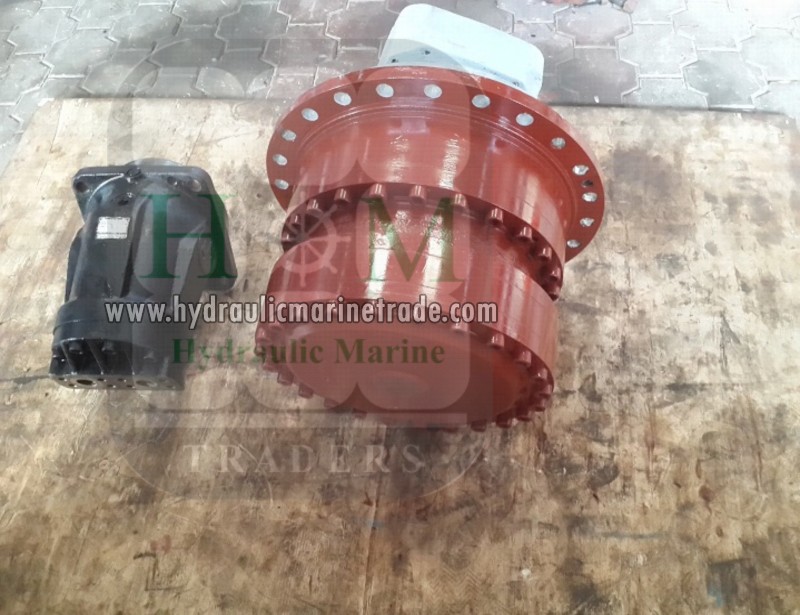 Gear Box With Hydraulic Motor.png Reconditioned Hydraulic Pump